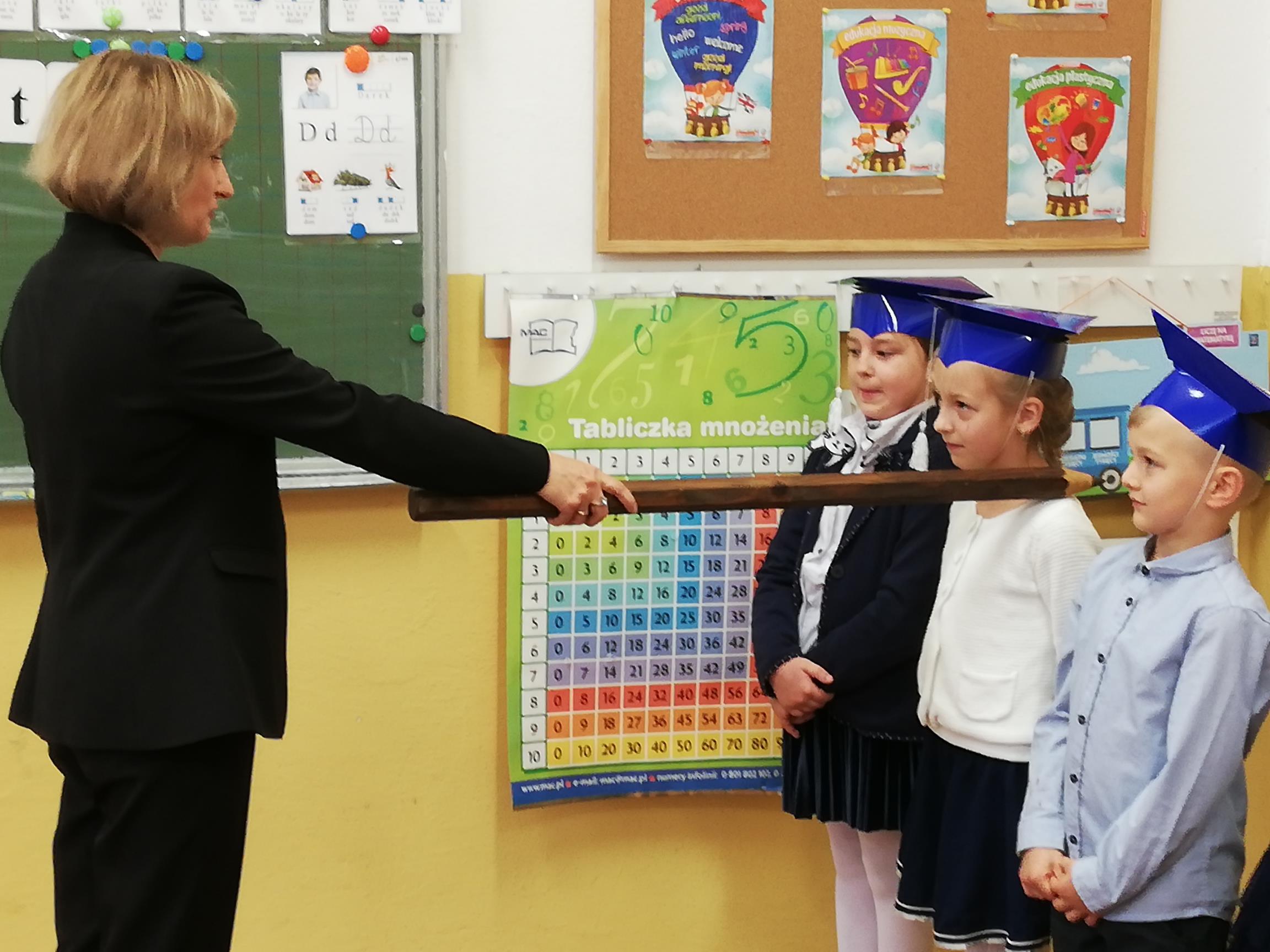 Pasowanie pierwszoklasistów